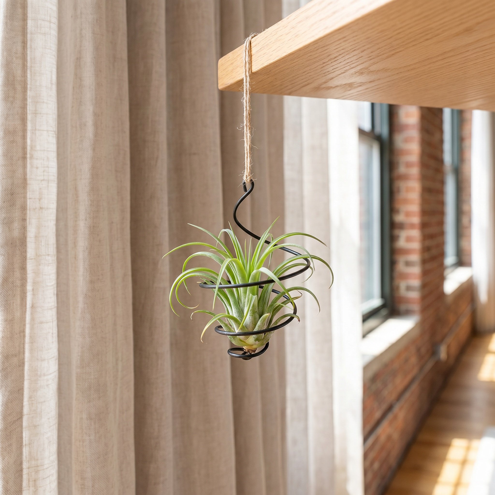 Air Plant Tillandsia - 18 Soportes Colgantes para Plantas Aéreas,