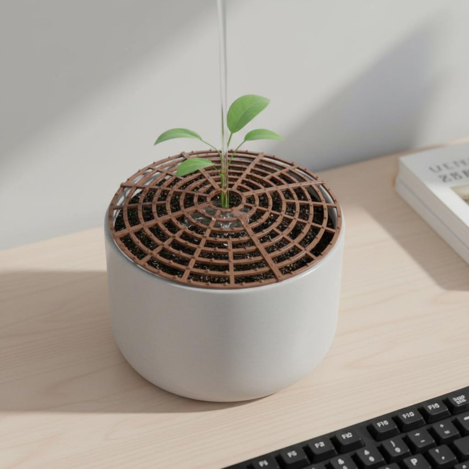 The Plant Parent - Cubierta de suelo para macetas resistente
