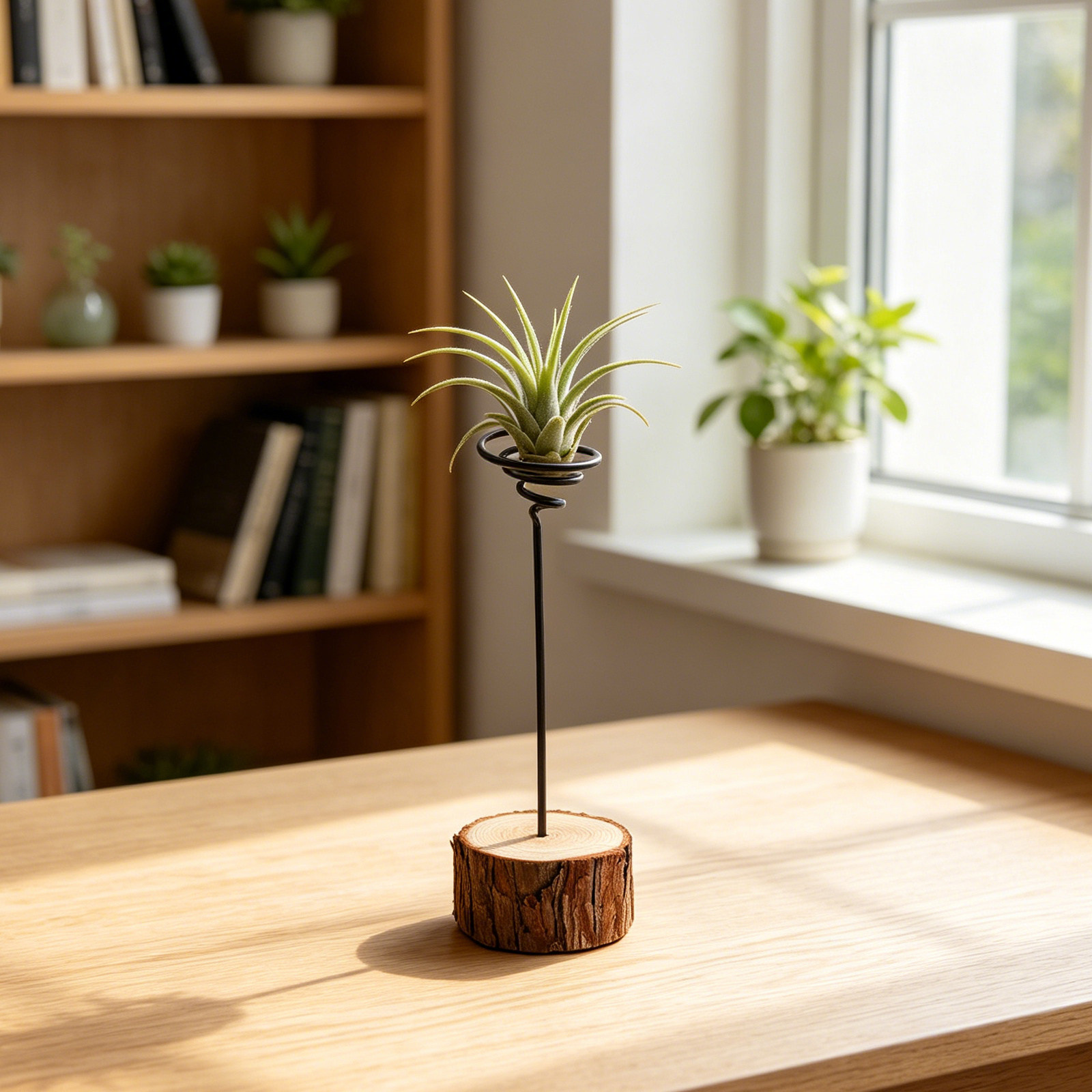 Mini Soporte de Escritorio par - Air Plant Tillandsia reseña y precio