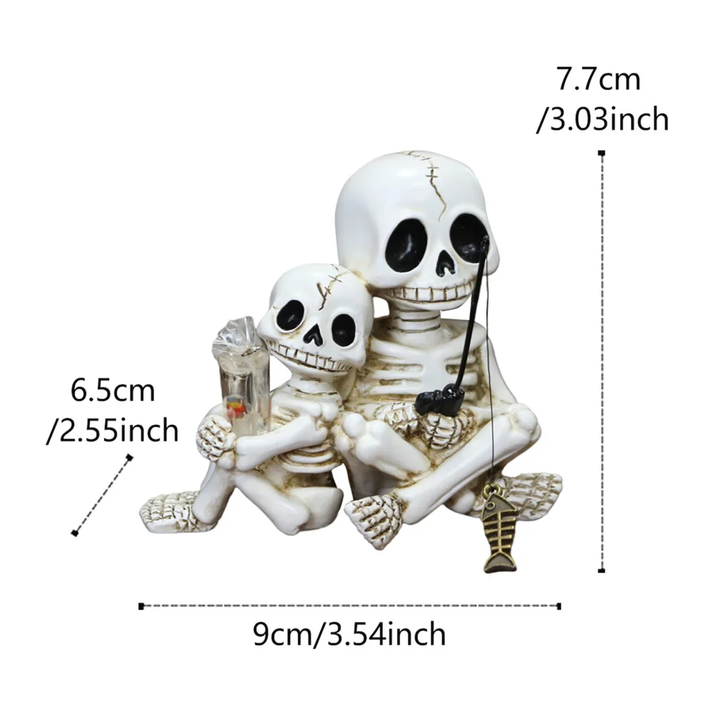 Estatua de calavera para padre - The Plant Parent reseña y precio