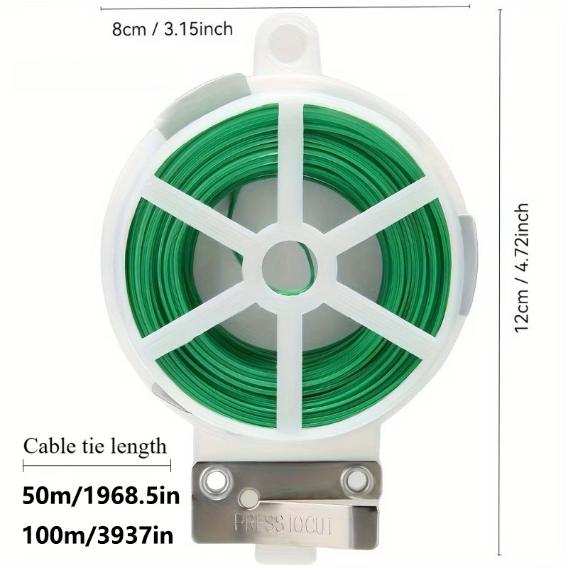 1 rollo de tiras de plástico m - Plant Parent Tools reseña y precio