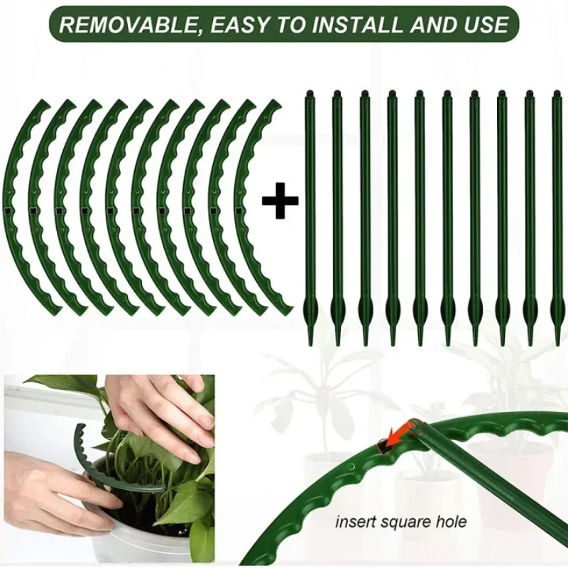 Soporte de plástico para plant - Plant Parent Tools reseña y precio