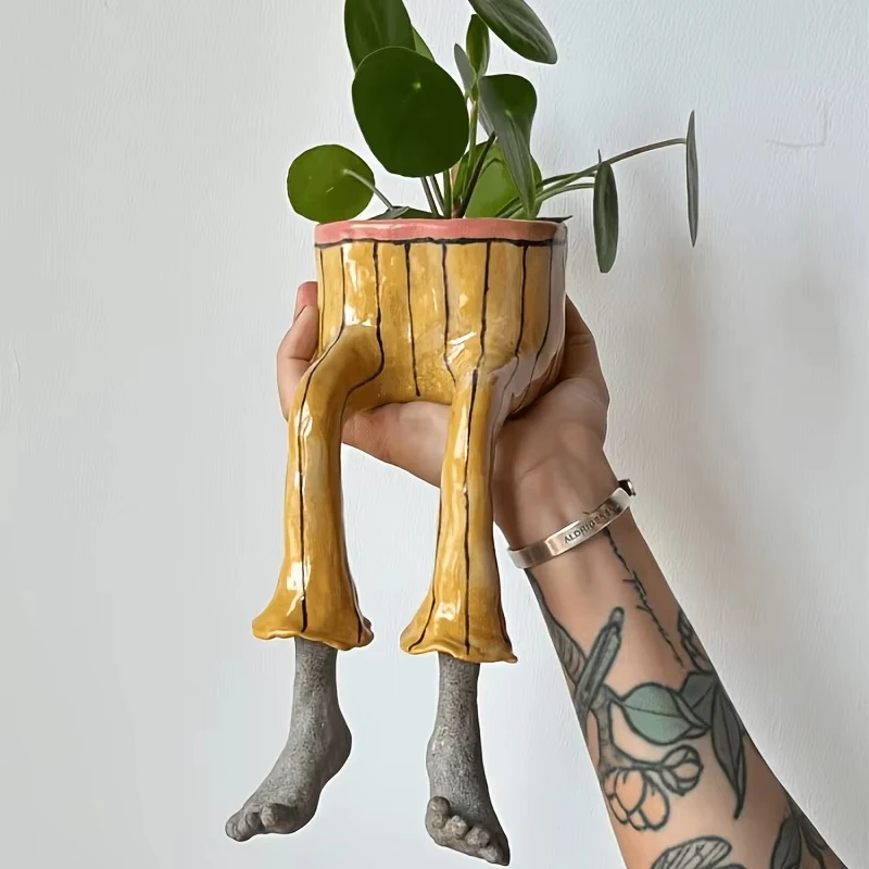 Maceta de Cerámica con Forma d - The Plant Parent reseña y precio
