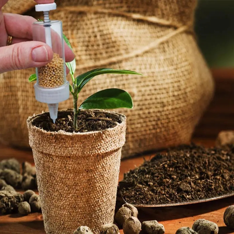 Dispensador de semillas portát - Plant Parent Tools reseña y precio
